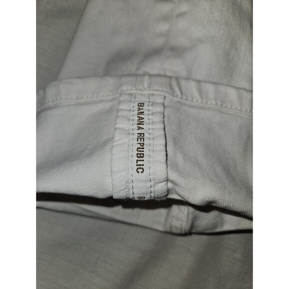 Banana Republic White Cropped Jeans Size 1 / 25 - Picture 4 of 14
